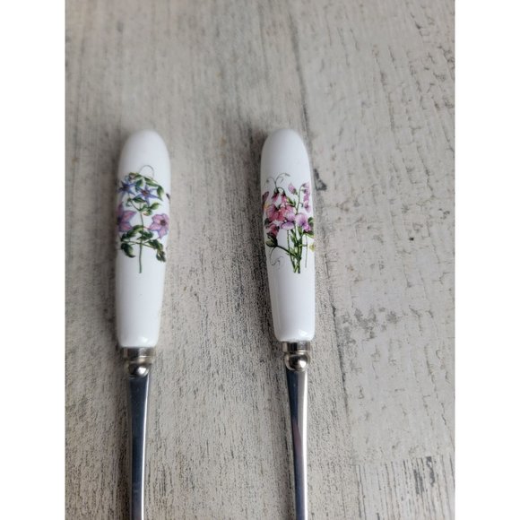 Portmeirion‎ Botanic Gardens tea spoon flower set - Picture 4 of 8